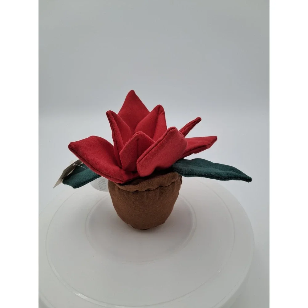 Poinsettia Holiday Plush‎